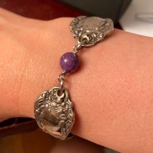 Silverware bracelet